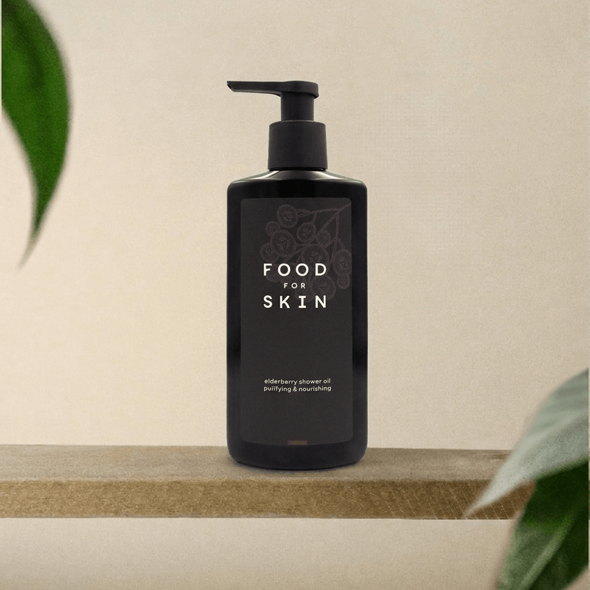 Food for Skin Elderberry Shower Oil op plankje