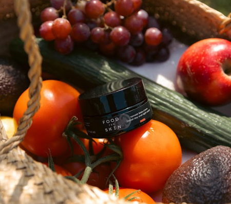 Ingrediënten: Pot crème tussen druiven, tomaten en appels