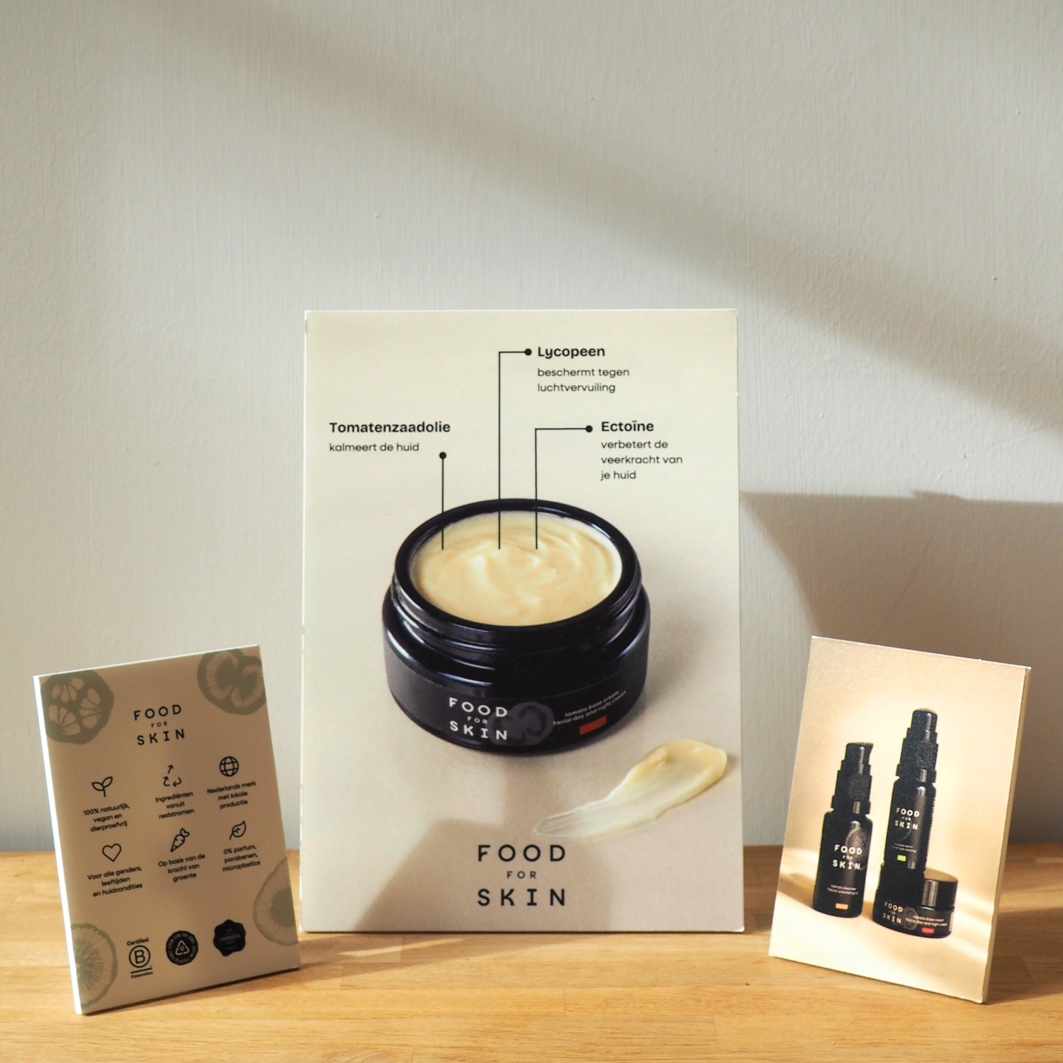 POS material Food for Skin