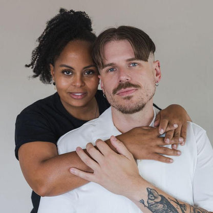 Koppel met sterke huid na gebruik Food for Skin pumpkin skincare routine