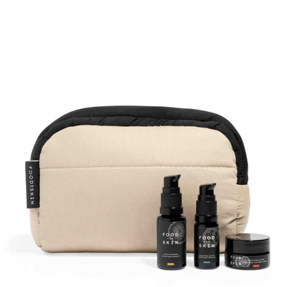 Sheltersuit x Food for Skin toilettas