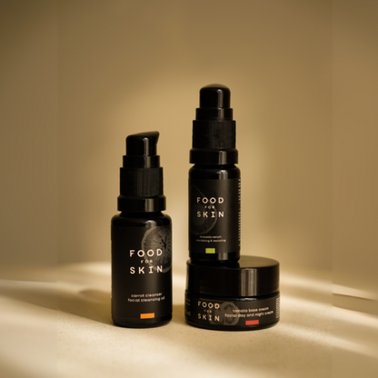 3-step basic routine Food for Skin